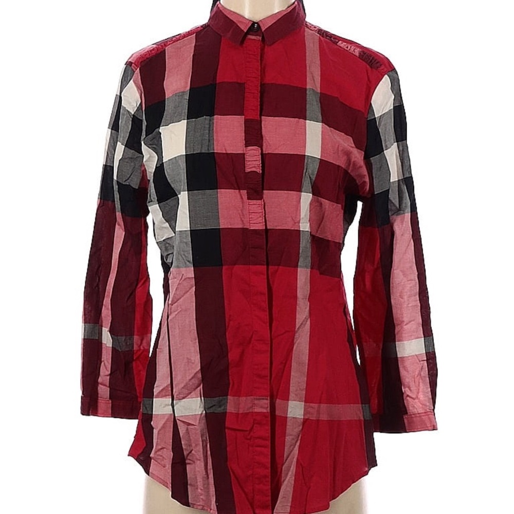 Burberry Brit Long Sleeve Button Down Shirt